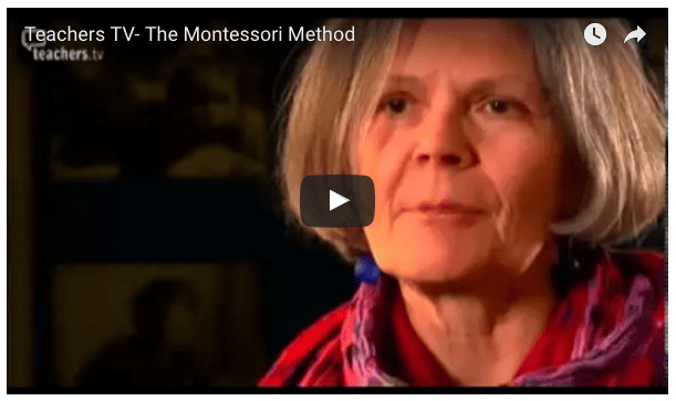 Teachers TV – The montessori Method
