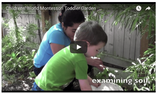 Childrens world montessori toddler garden