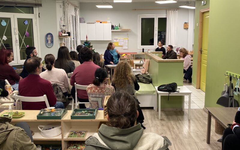 Ομιλία στο σχολείο μας -Δεκ.25